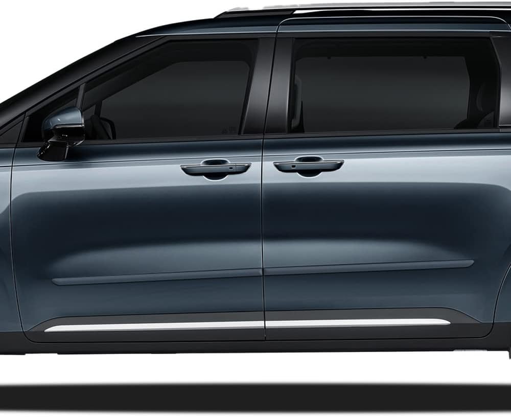 FE-CARNIVAL22 Painted Body Side Molding Compatible with Kia Carnival - Astra Blue (D2U)