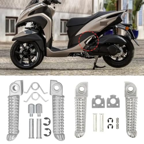 Repose-Pieds de Moto pour YZF R1 et R6 Antidérapants en Aluminium CNC