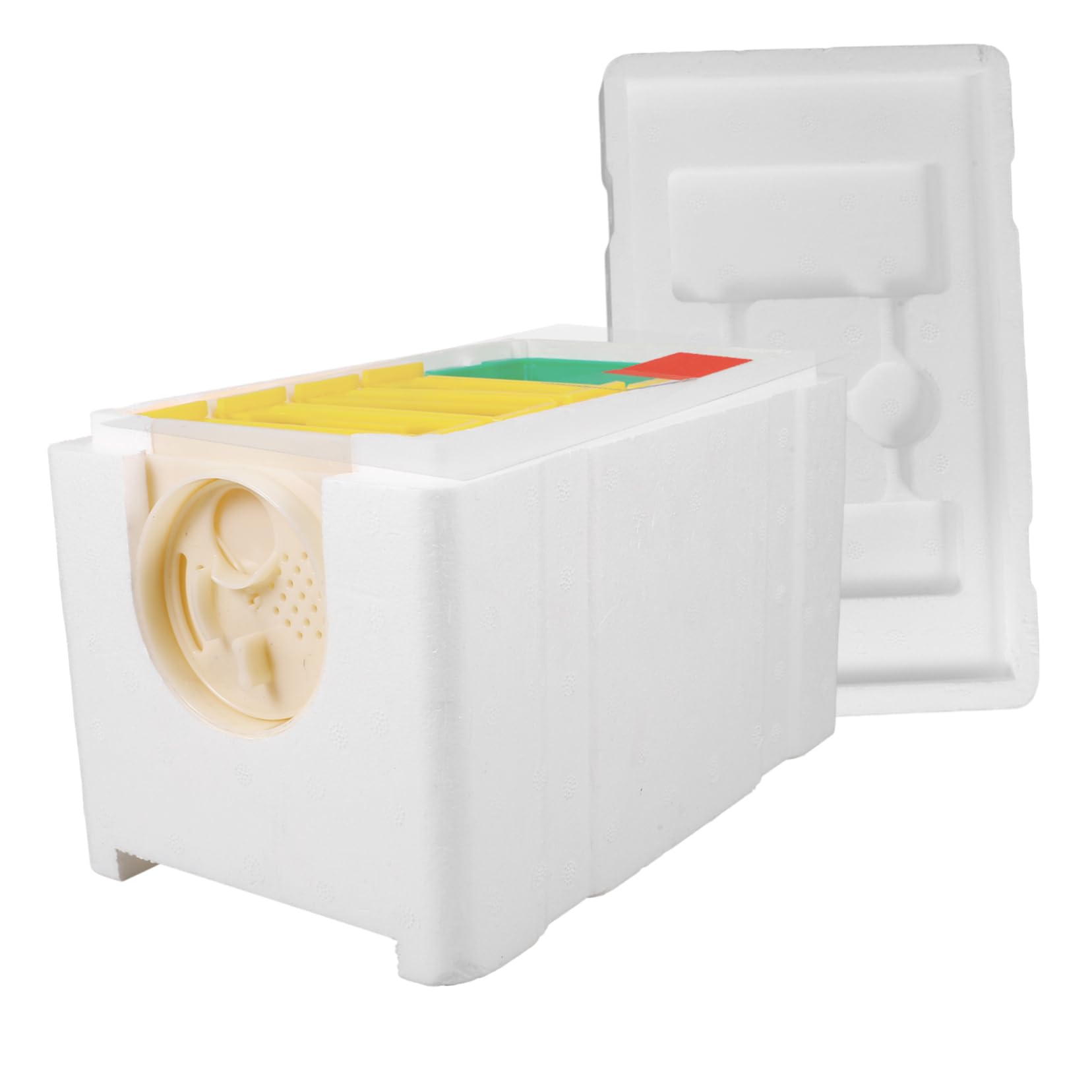 SUPVOX 2pezzi Beehive Multi-grid Bee Feeding Box Per Accoppiamento e Accessorio Per Allevamento Apistico Facile Trasportare e Usare Per Apicoltori e