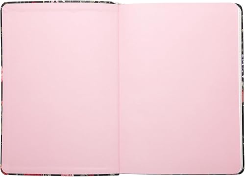 Vista 5 de WORLD TRAVELER Eccolo - Cuaderno de rayas medianas, tapa dura, diario de escritura A5, 256 páginas rayadas de marfil, marcador de cinta, plano