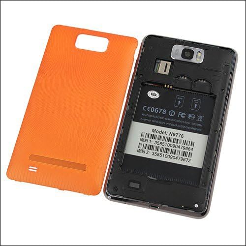 6.0" Fwvga Screen Mtk6577 Dual Core 1.2ghz Android 4.0 3g Smart Phone N9776 for At&t