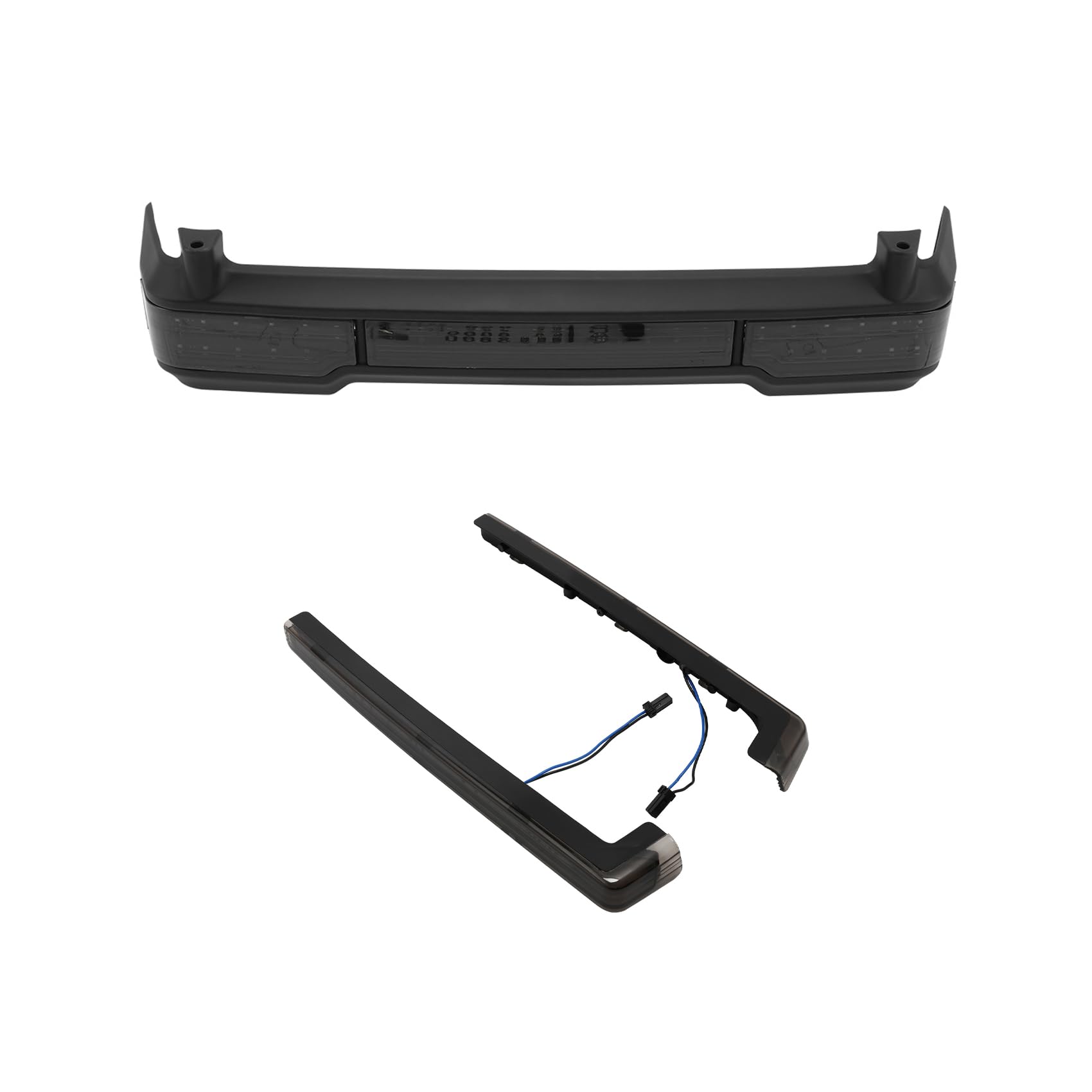 Green-L LED King Trunk 6" Tail Light Accent and Side Marker Turn Signals Fit for Harley Touring Road King Electra Glide Street Glide 2006-2013