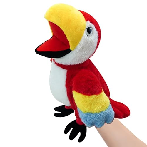 okegztoa Puppets Parrot Hand Puppet,13.8