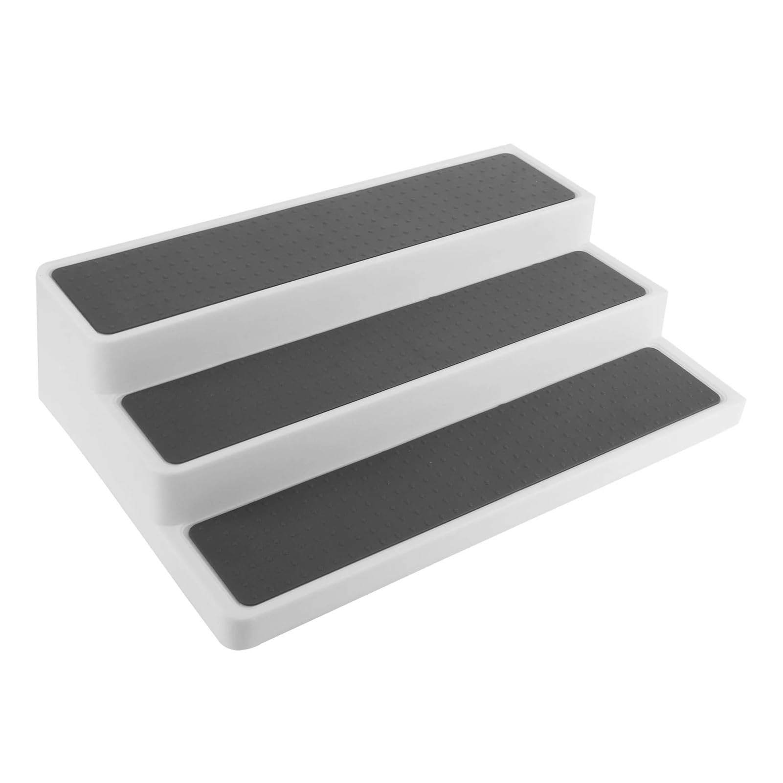 Estante de especias de 3 niveles, estante expandible, cocina para armarios y encimeras, solución de almacenamiento que ahorra espacio, soporte ajustable para especias, diseño moderno