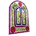 Casa Fiesta Designs Embossed Tin Mirror Mexican Folk Art Wall Decor Handmade - with Stand 10.5