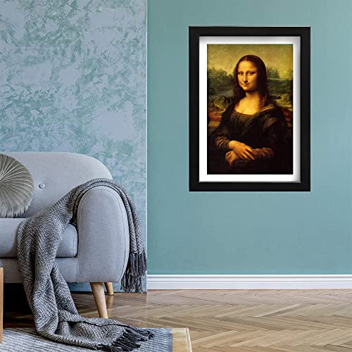 Mona Lisa Leonardo Da Vinci impression archival mat très grand format - 3