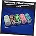 ORFOFE 1Pc Poker Chips Storage Box for Chips Stylish Container for Game Night Organization and Easy Transport