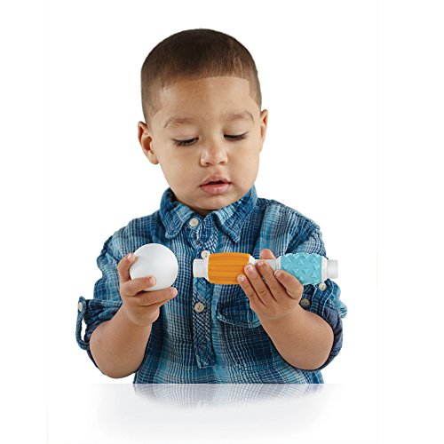 Grippies Builders - 30 Piece Soft Grip Magnetic Building Set, Educational Stem Construction Toy For Toddlers #TOP4