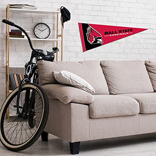 Image of Rico Industries NCAA Exclusive 12 inch x 30 inch Felt Wall Decor Pennant - Great for Home /Bed Room /Man Cave Decor