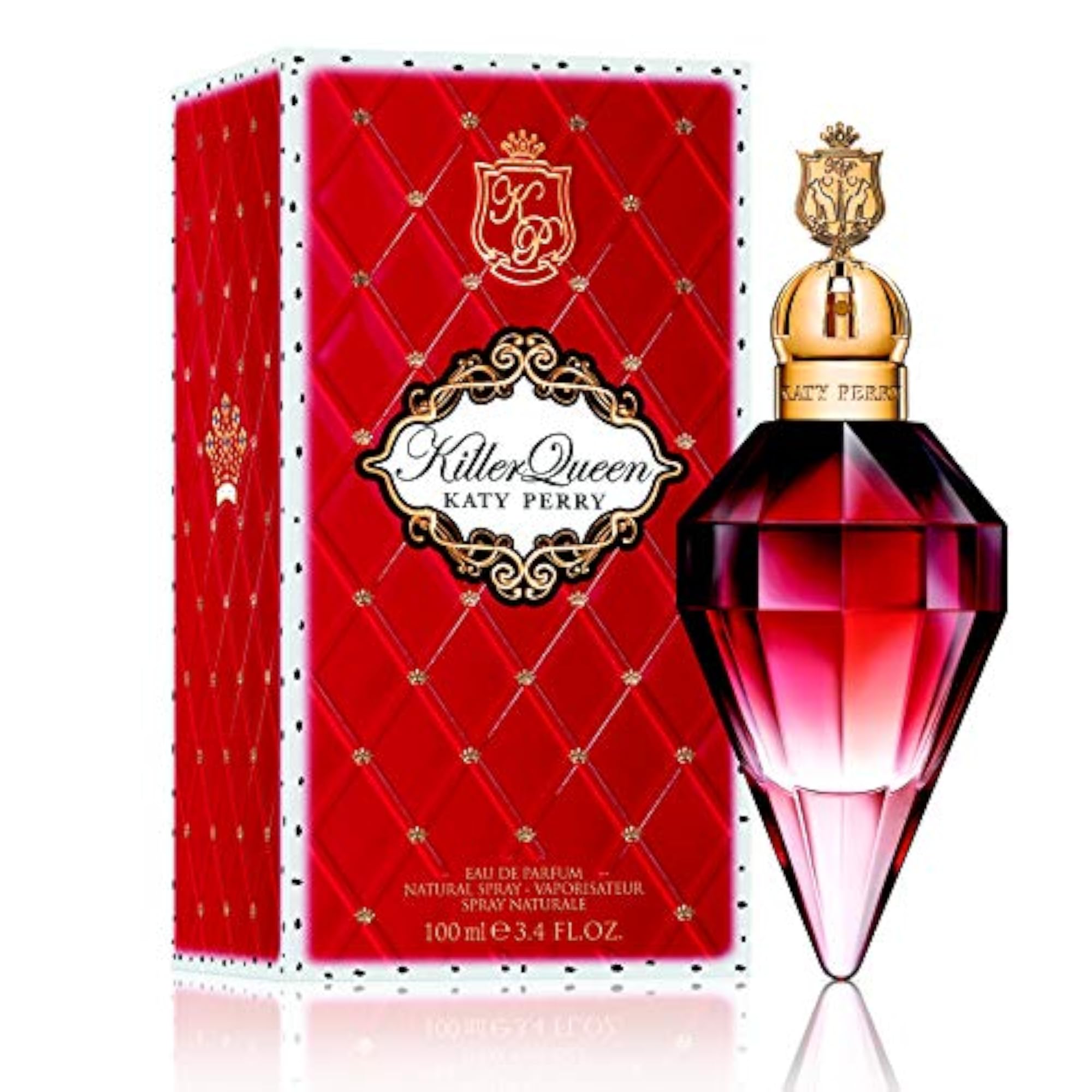 Killer Queen Eau de Parfum Spray for Women, 3.4 Ounce