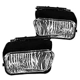 A ABIGAIL Driving Fog Lights Lamps Replacement for Chevy Silverado 2003 2004 2005 2006 2007 All Models...
