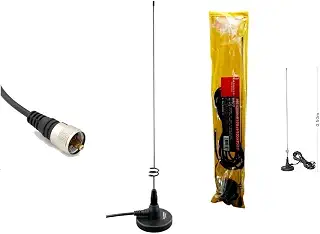 第一電波工業 ダイヤモンド 144/430MHz帯マグネットマウントアンテナ M形コネクター MR77