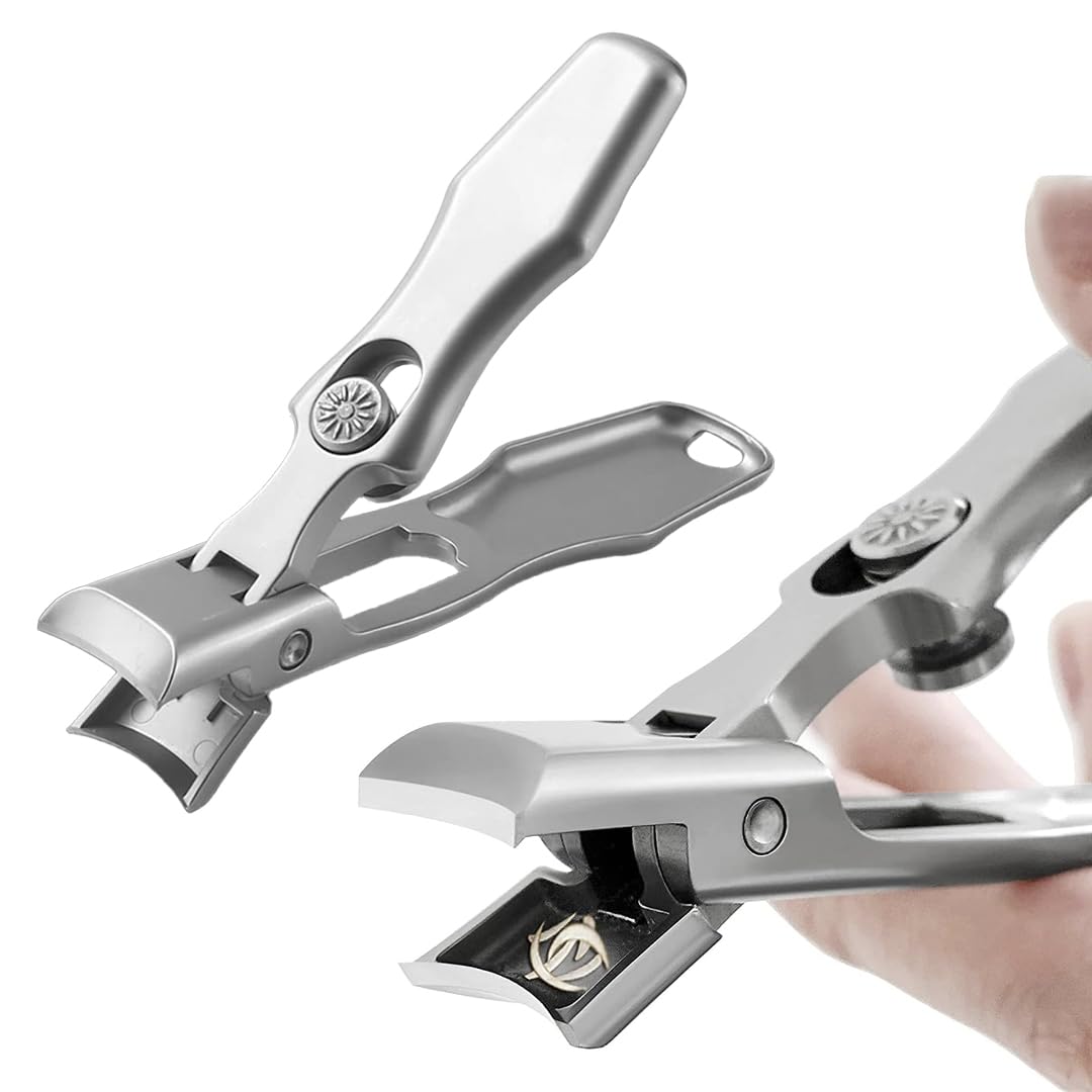 Gleva German Nail Clipper for Fingernails & Toenails – 3D Curved Edge Ultra Sharp Stainless Steel, Anti-Slip Grip, Precision Cutting for Men, Women & Kids – Easy to Use & Durable Grooming Tool-image-39