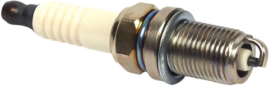 496018S Lawn Mower Spark Plug Compatible for Briggs and Stratton Lawn Mower, Horsepower 5 HP, Voltage 12 V, Measures approximately 0.75 x 0.75 x 3 in, Grass Cutter Spark Plug Compatible Models 496018S