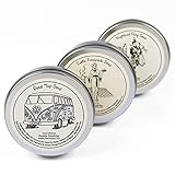 Adventure Soap Pack from Seattle Sundries: 100% Natural & Hand Made. Scented with Essential Oils. 3 Bars in Attractive Travel Tins. The Best Selection for Road Trip Vacation Favorites.