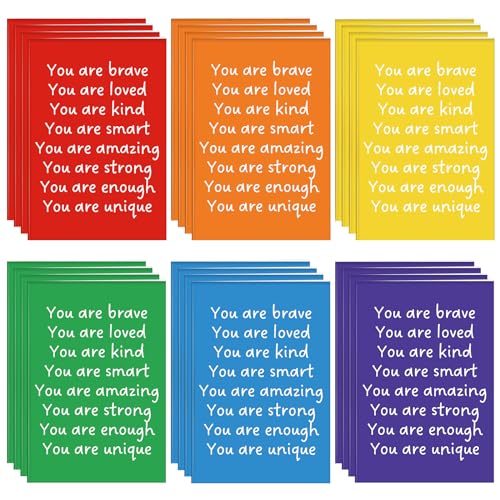 Image of Spakon 48 Pcs Back to School Gifts for Students Mini Notebooks, Rainbow