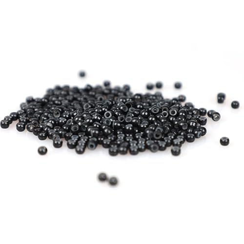 Miniatura 8 de GlamorDove 1000 cuentas precargadas de nano-cuentas forradas de silicona de 0.118 pulgadas para extensiones de cabello, extensiones de cabello