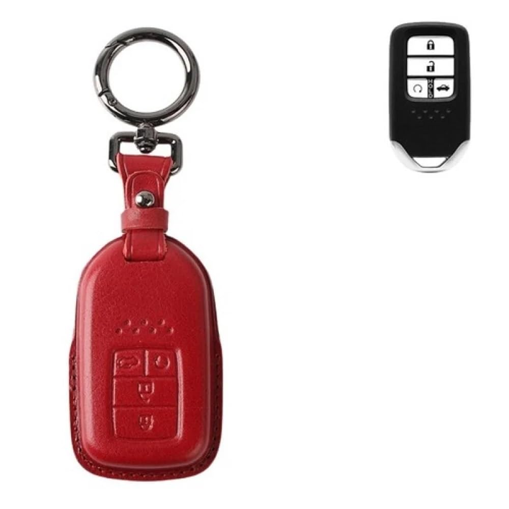 para Llave de Coche Funda para Llave de Coche para Accord, para Odyssey, para Pilot, para Fit para Civic(Black)