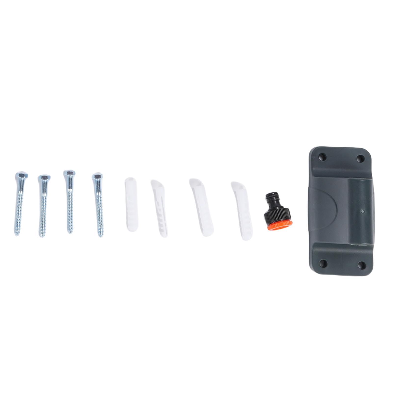 Yinhing Carrete Retráctil para Manguera de Jardín, 10m, ABS de Primera Calidad, Soporte de 180°, Longitud de Retracción Automática para Jardinería y Lavado de Coches