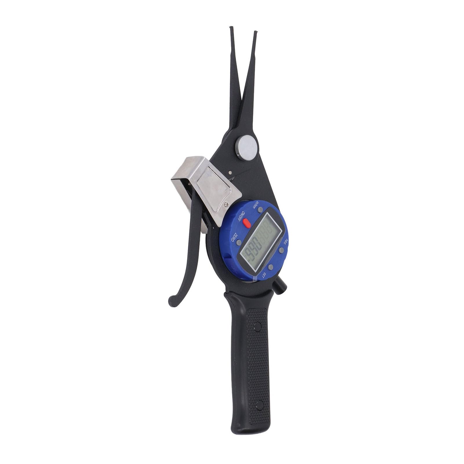 Calibre digital interior con pantalla LCD y carcasa ABS, rango 525 mm, ideal para taller mecánico y bricolaje en casa