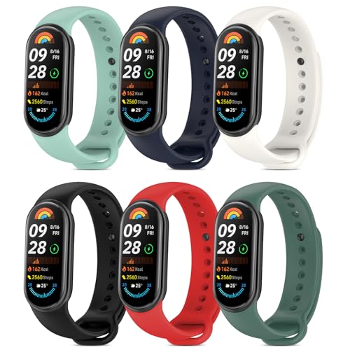 Cinturino Intrecciato In Nylon Elastico Per Xiaomi Smart Band 9 / 8, Regolabile, Morbido E Traspirante - 4