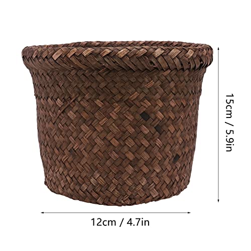 Seagrass Basket, Woven Plant Pot Indoor & Outdoor - Image 2