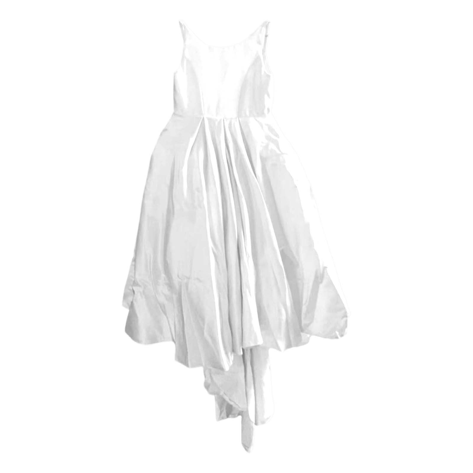 Genérico Vestido Niña Ceremonia Invierno Vestido Elegante de Niña con Larga para Eventos Formales y Sesiones Fotográficas de Boda