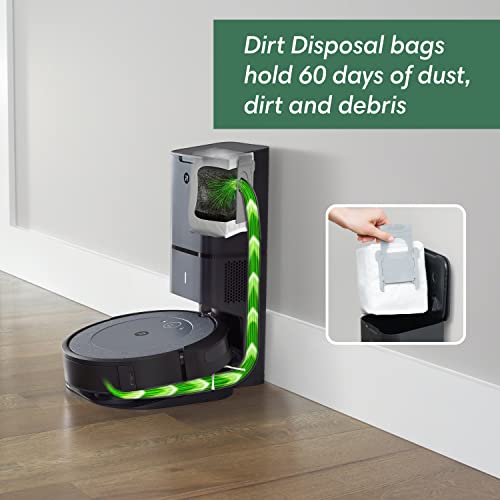 iRobot Roomba i3+ EVO (3550) Self-Emptying Robot Vacuum – Now Clean by Room with Smart Mapping, Empties Itself for Up to 60 Days, Works with Alexa, Ideal for Pet Hair, Carpets​, Roomba i3+ by iRobot - Image 5