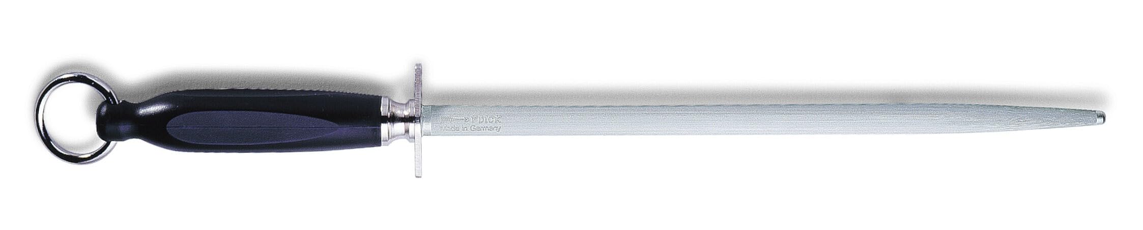 F. DICK Cooking Sharpening Steel 35 cm (Ergonomic Handle, Sharpening Steel, Surface Hardness Over 65° HRC, Grinding Tool for Chef's Knives) 76551350