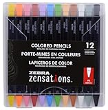 Zebra Pen Zensations Mechanical Colored Pencils,...