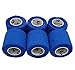 PintoMed - Blau Haftbandage gedehnt 6 Rollen x 5 cm x 4,5 m selbstklebende flexible Bandagen, professionelle Qualität, Erste-Hilfe-Sportbandagen – 6 Stück