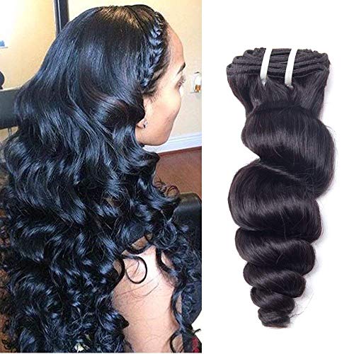Full Shine 20" 7Pcs/Set 100g Good Quality Hair Extensions Clip on Wavy Hair Extensions Human Hair Loose Wave Brazilian Remy Clip in Hair Extensions For Africa American