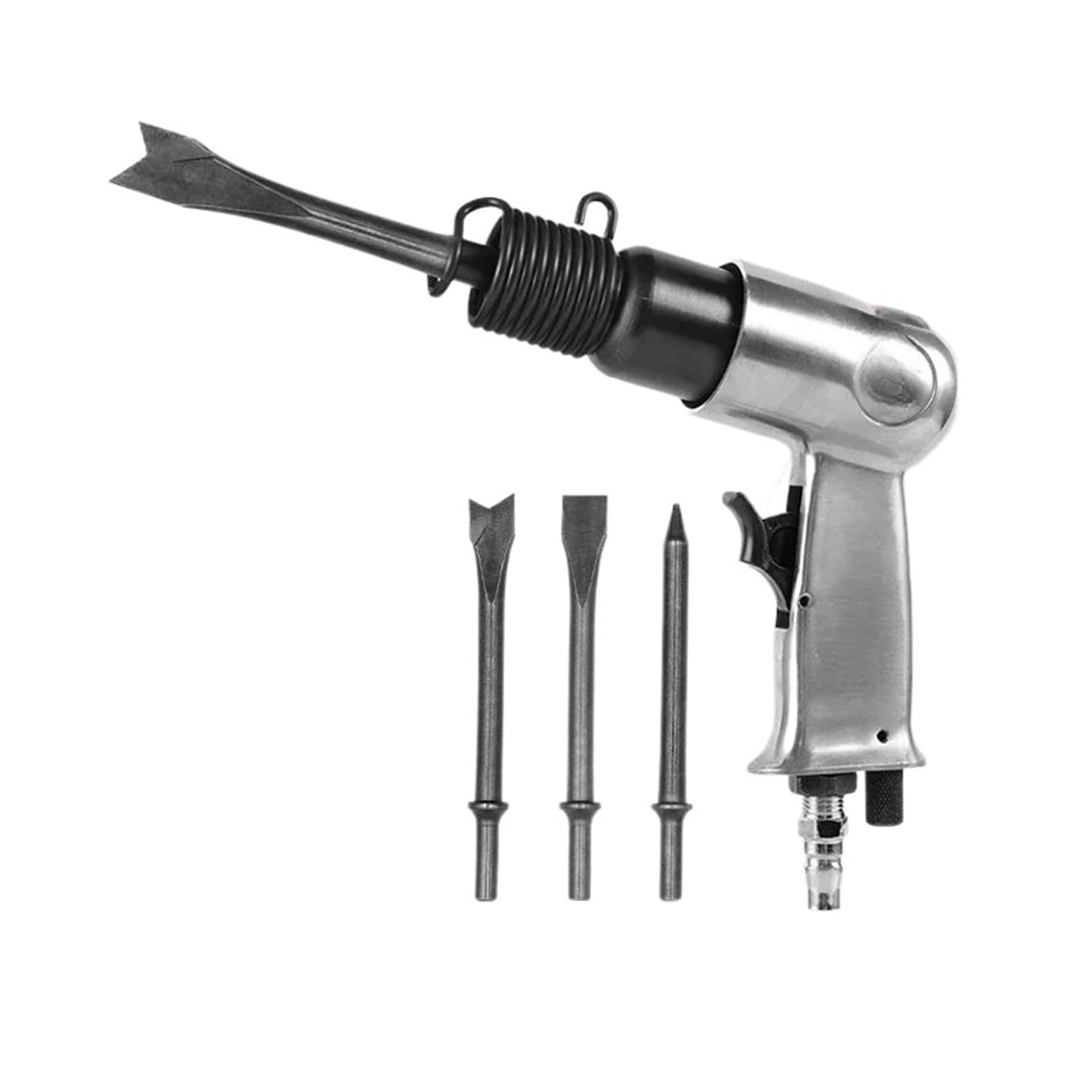 Amrttwy One Color Air Tools, Pneumatic Hammer Kit, 50 Inch Industrial Shovel, Multifunctional, For Impact Cutting And Rust Removal