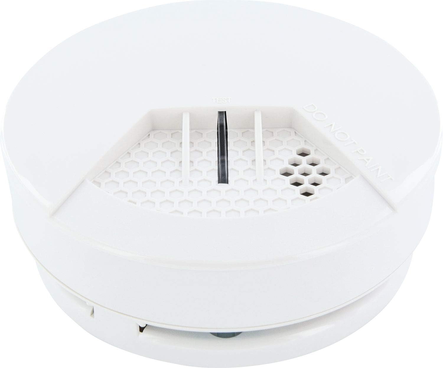 Angled view of the Schwaiger ZHS08 Air Quality Detector Smoke Detector