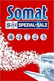 SOMAT Spezial-Salz (1,2 kg), Spülmaschinensalz für eine stärkere Geschirrspülleistung, Wasserenthärter für die Spülmaschine wirkt gegen Kalk für glänzende Ergebnisse und eine längere Lebensdauer