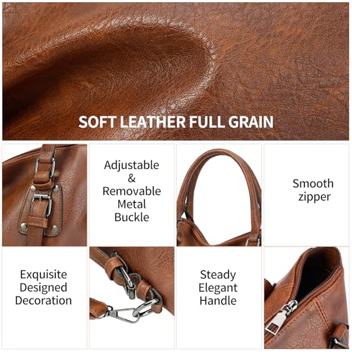 Bolso Tote Vegan de Gran Capacidad para Mujer miniatura 6