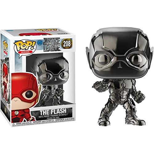 Película De La Liga De La Justicia - Flash Hematite Chrome Pop! Vinilo