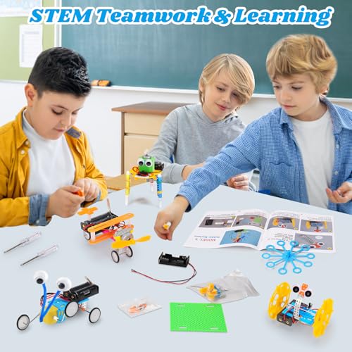 Image of Science Experiments Kit for Children 8 9 10, Robot Kit Toy, STEM Activities Learning Educational Toy from 8 Years Boys