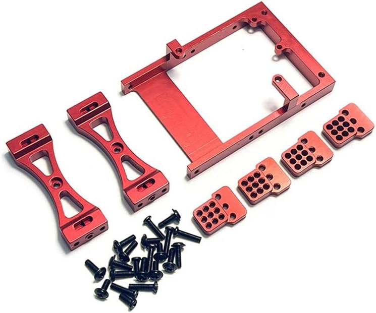アキシャル 1/24 SCX24 デッドボルト 4WD ロック クローラー RTR RCアップグレードアクセサリー SCX24用 デッドボルト用 Bronco C10 1/24 メタルサーボマウントブラケット RCク