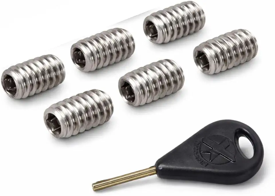 Kit Parafusos Inox Quilha de Surf + Chave Fixação FCS FCS2 Anti Ferrugem Alta Resistência