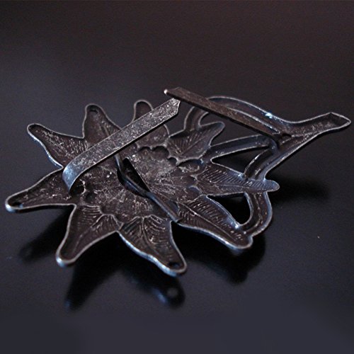 GuDeKe German Army WW II Edelweiss Badge Metal Pin Brooches for Hats2