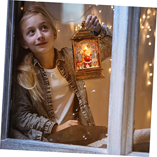 Luxshiny 1 Conjunto 2 Peças enfeite de natal iluminado lâmpadas de led lampadas led centros de mesa
