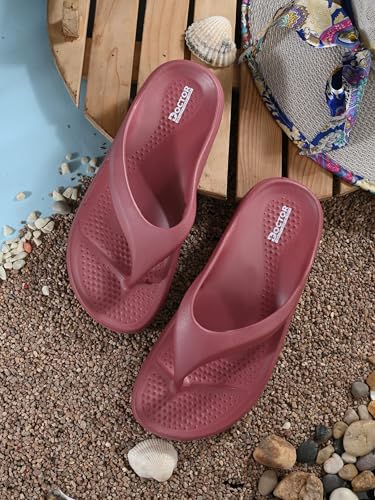 Image of DOCTOR HEALTH SUPER SOFT Mahndi Floats women soft slippers with mild acupressure | Comfortable, stylish, and bright colorful flip flops | Lab tested Cushion and Bounce | Cushioned Footwear