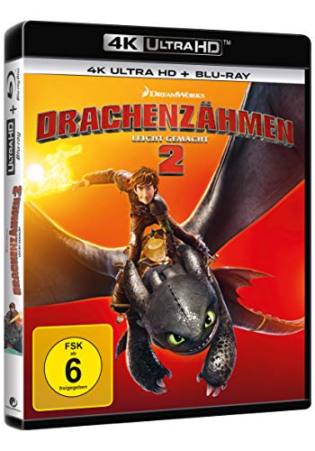 Drachenzähmen leicht gemacht 2 – 4K Blu-ray (UHD + Blu-ray Disc)