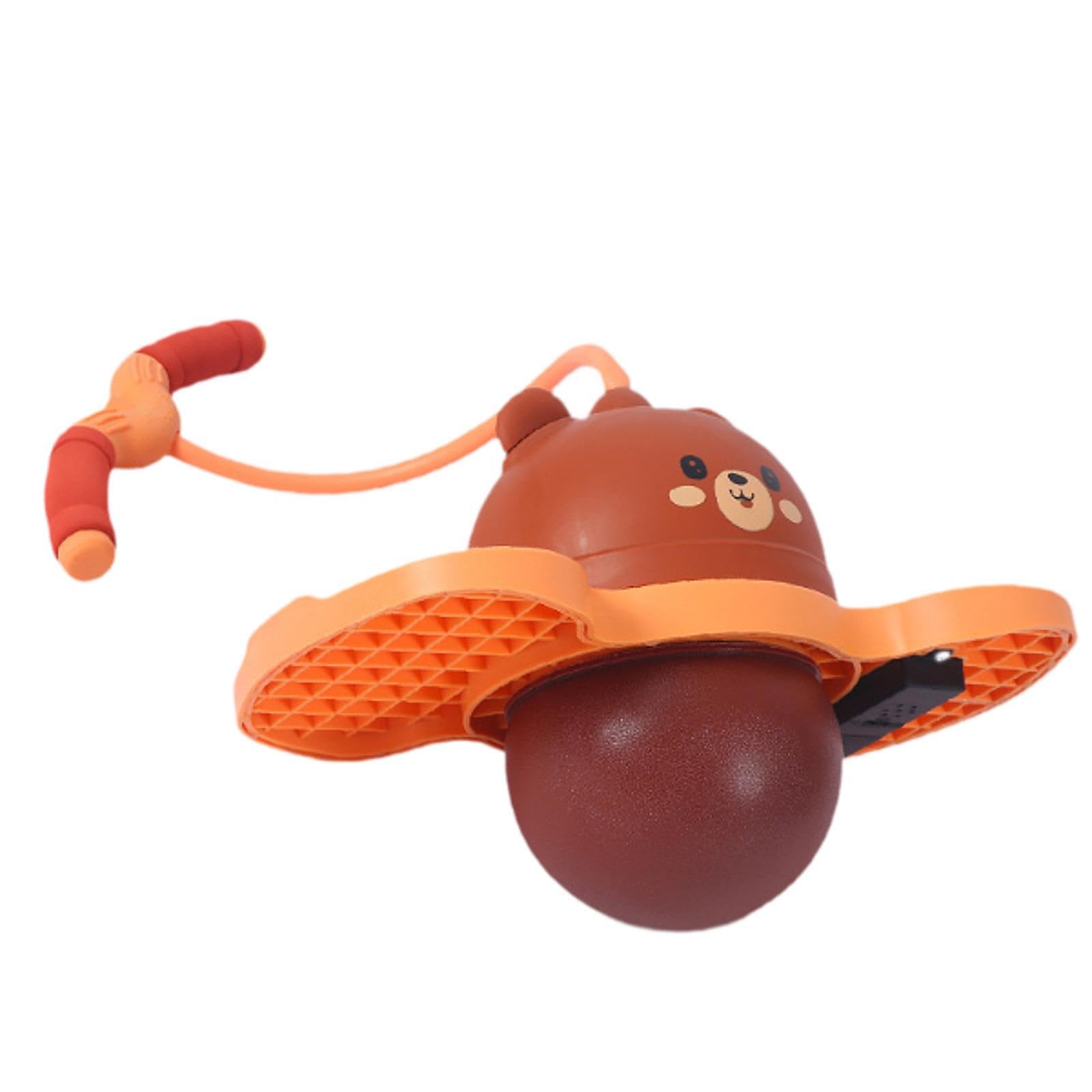 MYADDICTION Pogo Jump Ball Jump Board for Fitness Exercise Balance Ability Body Training Coffee-image-6