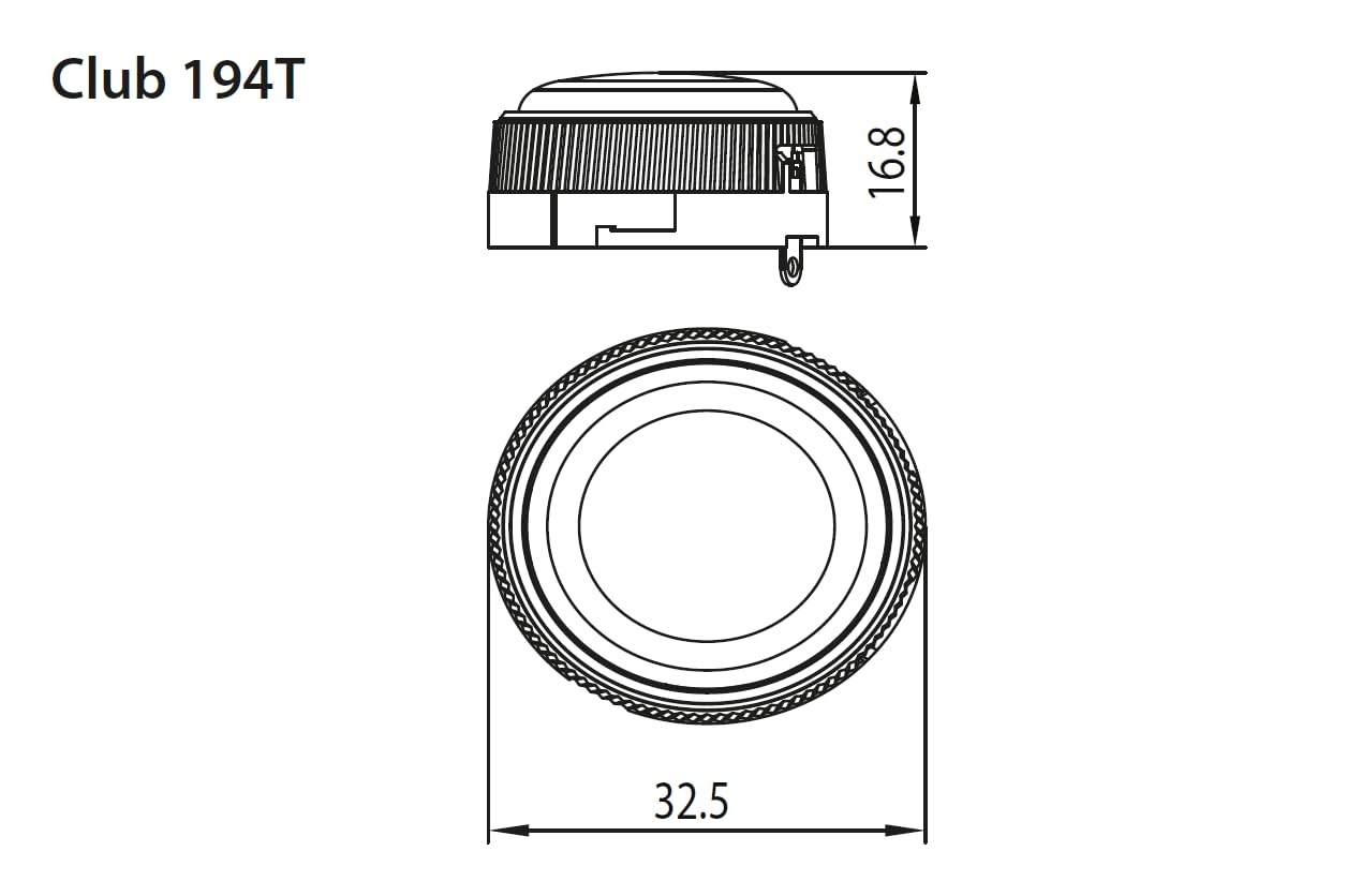 JBL Club Gen3 194T 3/4'' (19mm) Tweeter Ensemble