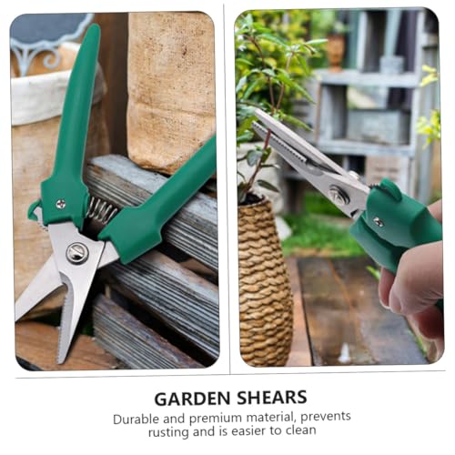 Tijeras de Podar de Acero Inoxidable Yardwe 7.5 pulg miniatura 5