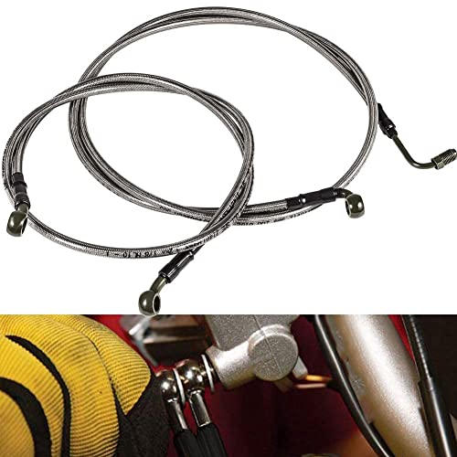 1068 Extended Front/Rear Brake Lines Fit For Atv Polaris Rzr 800/S 800/4 800/Xp 900/570/Xp 4 900 #TOP6