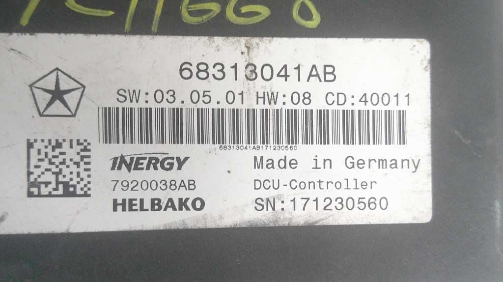 Emission Control Module 6.7L Compatible with Diesel Fits 17-18 Compatible with Dodge 2500 Pickup 68313041AB