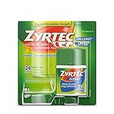 Zyrtec 24 Hour Allergy Relief Tablets, 10 mg Cetirizine HCl Antihistamine Allergy Medicine, 70 ct